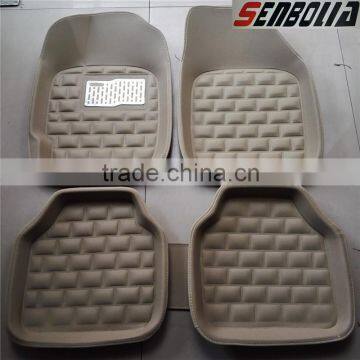 2016 Best Sales Carbon Grey Aluminum Film Car Foor Mats, Car Mats toyota auto spare parts