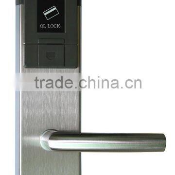 Durable Hotel Rfid Card Door Lock with free software QL motel door lock