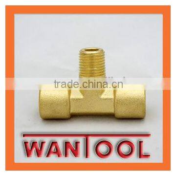 3 Way T Type Brass Pipe Fitting/Copper Pipe Fitting,3 way forged t type brass fitting