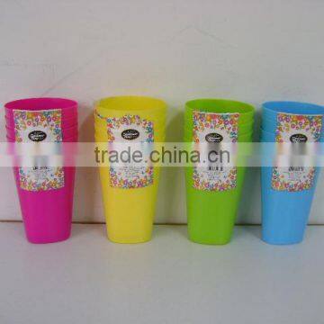 4PK plastic tumblers #TG20266