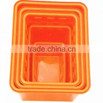 high quality same design different size of plastic dustbin injection mould