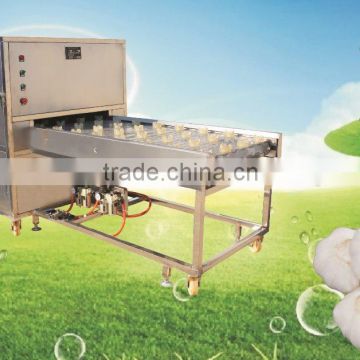 garlic root cutting/garlic cutting machine/garlic end cutter/root concave cutting machine