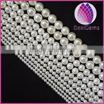 9mm and 10mm round sea shell pearl wholesale