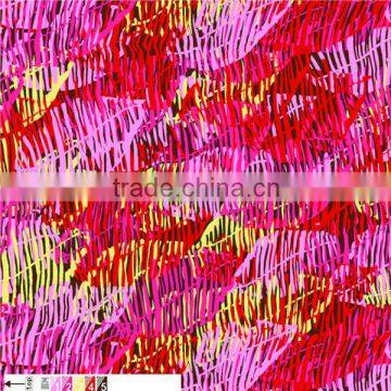 Polyester FDY Printed Single Jersey Spandex Knitting Fabric Textiles photo-3