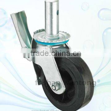 Ball Bearing 200mm Heavy Duty Scaffolding Rubber Caster