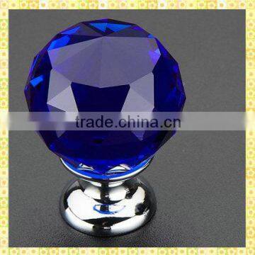 Cheap Crystal Glass Drawer Door Knobs For Handle Furnitures