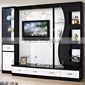 Hot Sale Living Room Furniture Lcd tv Wall Units Modern Lcd tv Unit