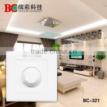 High voltage wall mounted knob control PWM10V led dimmer IR remote