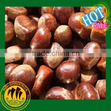 Chinese organic roasted chestnuts, snack foods