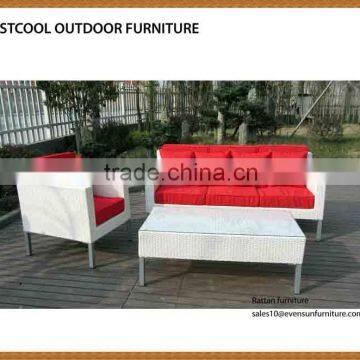 2016 PE rattan weatherproof and fireproof furniture living room