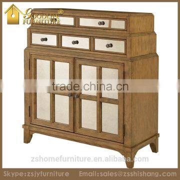 Antique Furniture Solid Wood Corner Bar Cabinet Furniture