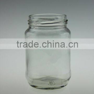 WHOLESALE CLEAR GLASS JARS FOR HONEY WITH LID 308ML