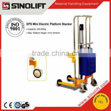 2015 SINOLIFT Hot Sale EPS Mini Electric Platform Stacker with High Efficiency