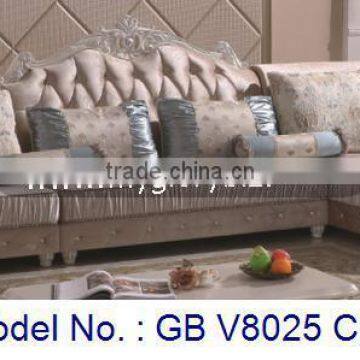 L Shape Sofa Furniture, Living Room Sofa Set, Wooden Sofa Set, Fabric Furniture Malaysia