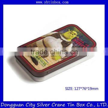 Rectangular Food Grade Cartoon Candy Tin Box