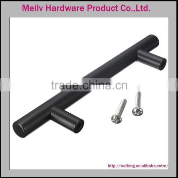 stainless steel 201&304 6inch 8inch black T bar handles