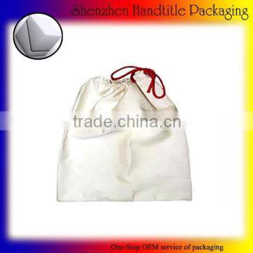 wholesale fashion embroidered drawstring shoe bag