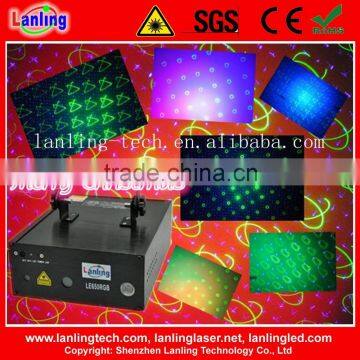 laser christmas lights 3W RGB LEDs and 250mW RGB Bubble Twinkling Laser Light