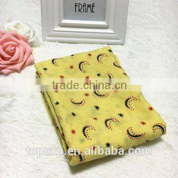 Kids Soft Touch Printed Polyester Cotton Material Scarf photo-5