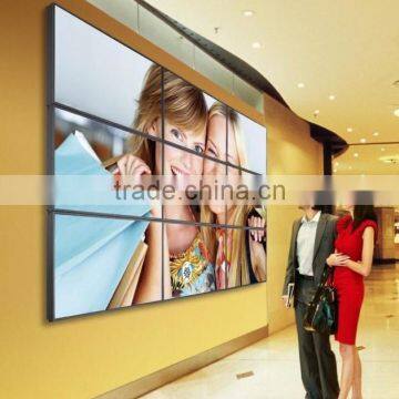 55'' FHD lcd wall screen with 5.3mm narrow bezel