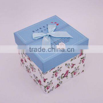 Blue Color Luxury Coffee Paper Box Packaging