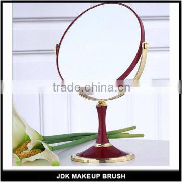 Wholesale 8 Inch Large Desktop Cosmetic Mirror Double-sided Makeup Table Mirror 1:2 Amplification Hot Sell Cosmetic Mirror