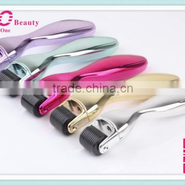 GTO hot sale hair loss treatment derma roller 600 with colorful roller handle