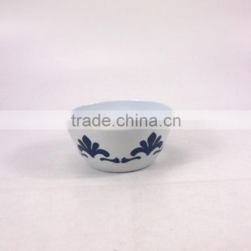 100% Melamine Printed Pattern Of Plastic Salad Bowl Set