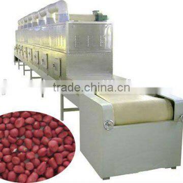 High quality continuous conveyor type microwave peanut roaster machine