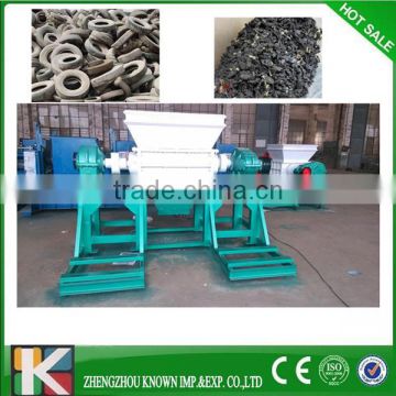 Rubber tire shrdeder recycling/Car tire Shredder/Tire recycling machine /tyre crusher pulverizer for sale