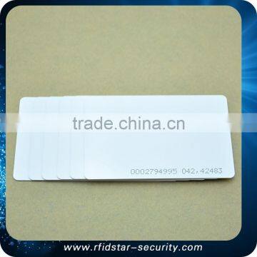 best selling plastic products customized size rfid card