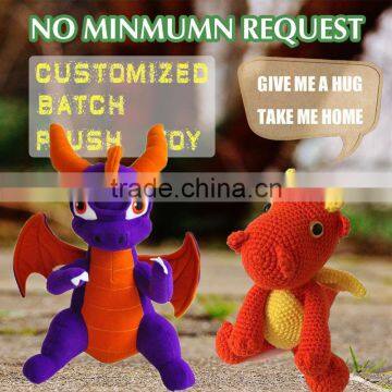 Hot Sale Promotional Plush Keychain Toy, Plush Wolf Keychain Toy photo-2