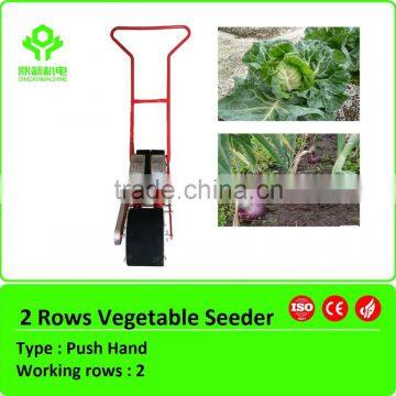Newest type hand push seeder/carrot seeder for sale