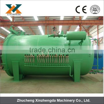 Electrical heating ceramic fiber pressure vessel