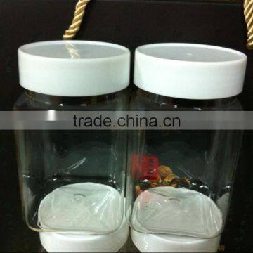 500g Wide Mouth Empty Plastic Food Bottle Honey Bottle With Golden Lid photo-5