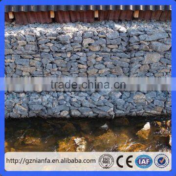 Anticorrosion Anti-aging Galvanized and Pvc Coated Gabion Basket/gabion Stone Basket(Guangzhou Factory) photo-6