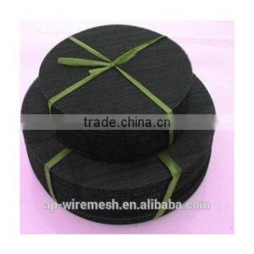 Black wire mesh/Mild steel wire mesh/Black wire cloth(Professional Factory)