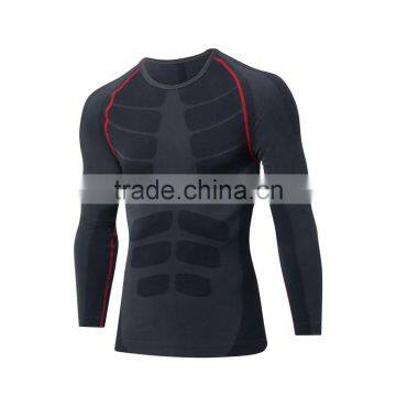 2017 New Design Dry Fit Long Sleeve Man Sport Fitness T-shirts, Running T-shirts, Custom Sportwear photo-2