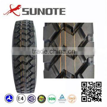 Block pattern truck tires for rear tire 12R22.5 factory