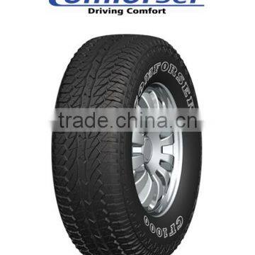 Comforser brand SUV 4*4 A/T tyres with Outlined White Letter