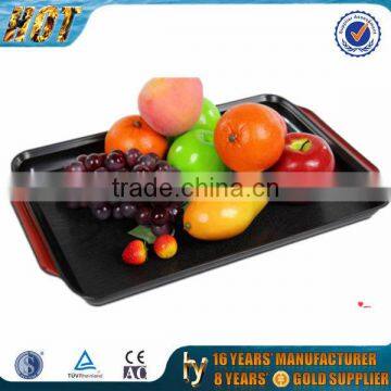 High Quality Plastic Black Rectangular Tray photo-2