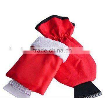 Waterproof Ice Scraper Vehicle Mitt Car Windshield Snow Remover Glove photo-6