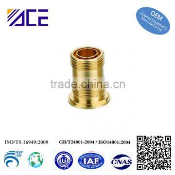 Precision Machined Brass Communication Adapter