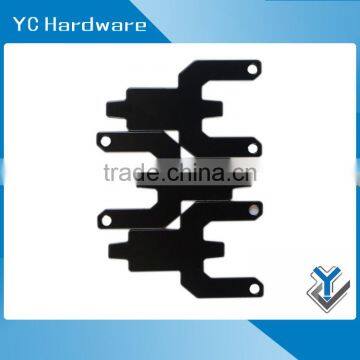 Small Black Powder Coated Metal Bracket for Equipment photo-5