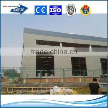 high level steel structure fabrication workshop layout