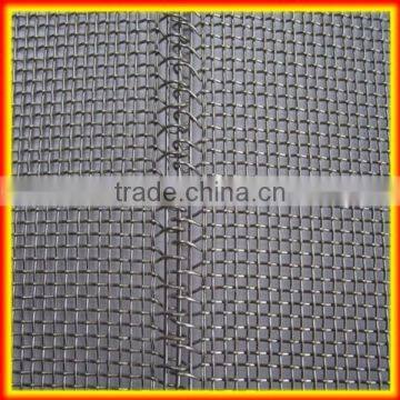 pig feed wire mesh/barbecue mesh made from plain weaved hot dipped galvanized crimped wire mesh