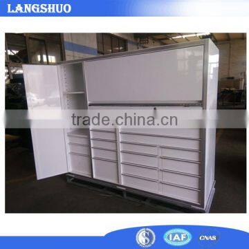 18 Drawers Portable Tool Chest With Casters Tool Box Trolley photo-2