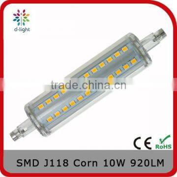 J118 920lm 10w incandescent 100w R7S 5050 smd high lumen corn bulb