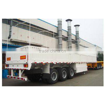 40FT Flated Cargo Semi-Trailer With 40T 3 Axles For Sale photo-2