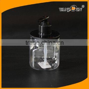 High Quality Plastic Square 250ml Mason Jar with Pump Sprayer Screw Cap